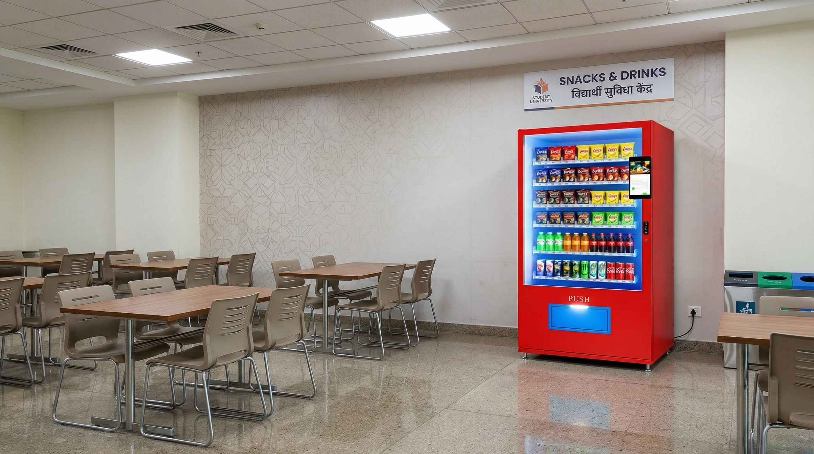 Orion 10 XL vending machine showcase